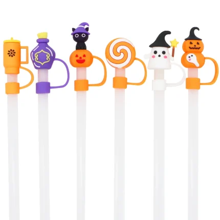 Halloween 10MM Straw Cover Cap